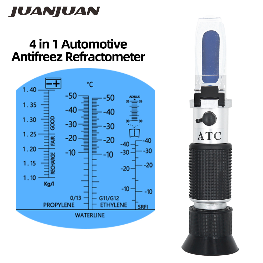 Marine Aquarium Refractometer - 4 in 1 Car Antifreeze Refractometer