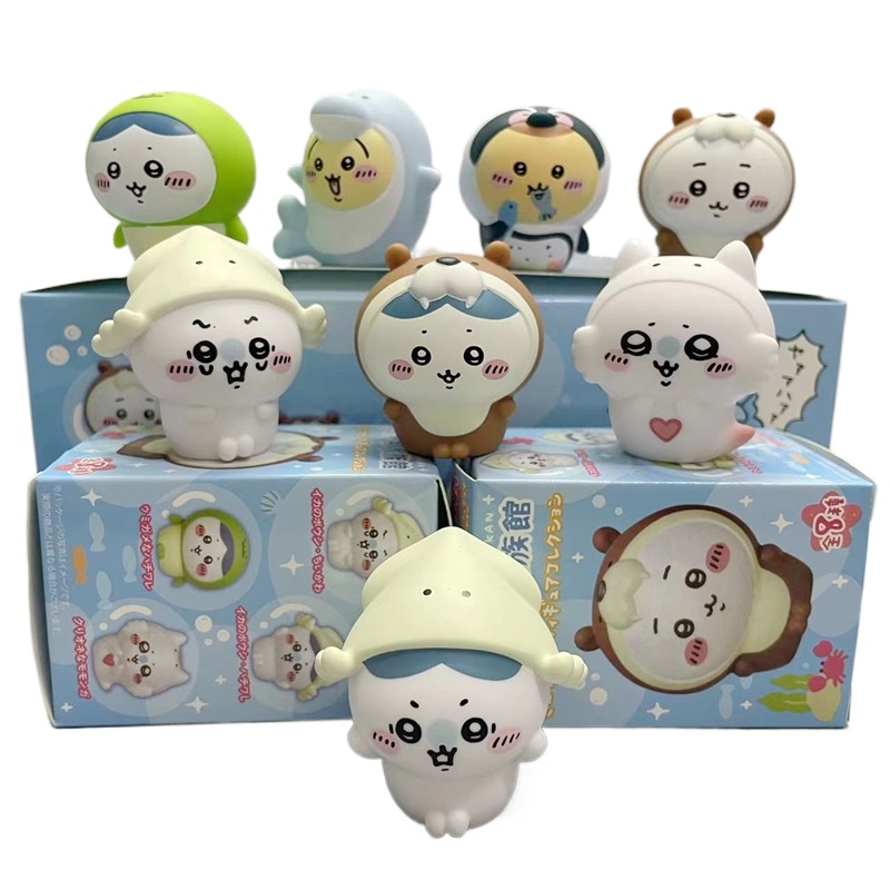 Marine Aquarium & Regional Centre Reviews - 8pcs/Box Kawaii Chiikawa Aquarium Blind Box
