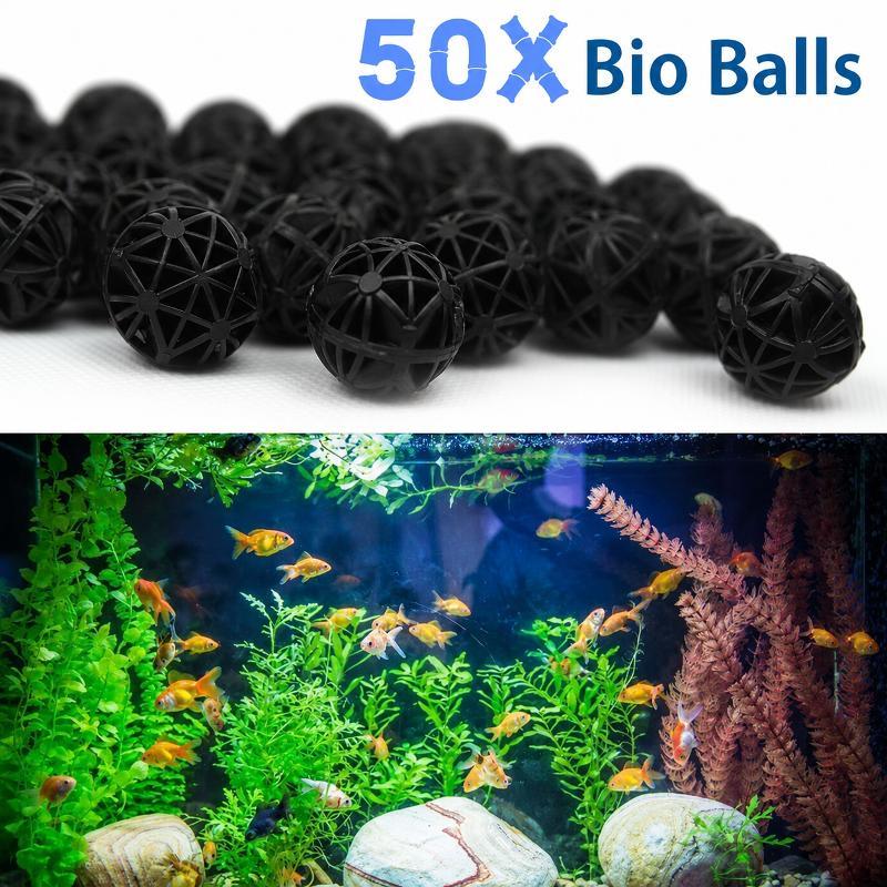 Marine Aquarium & Regional Centre Reviews - 50Pcs 16mm Aquarium Bio Filter Balls