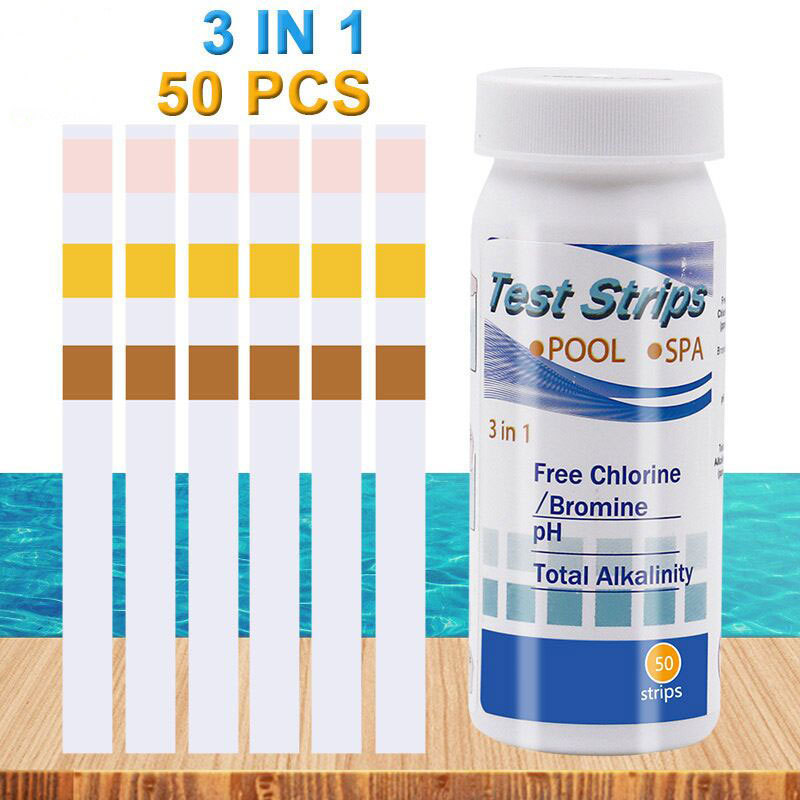Marine Aquarium Test Kit - Chlorine PH Test Strips SPA Swimming