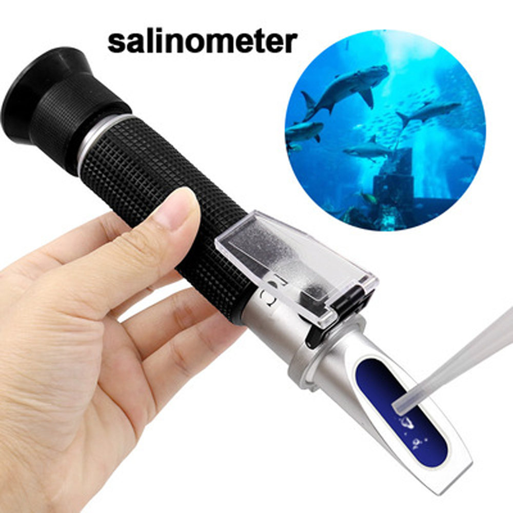 Marine Aquarium Refractometer - Salinity Refractometer for Seawater and Marine