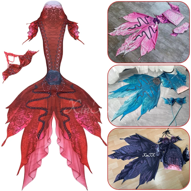 Aquarium & Marine Science Center - Mermaid Tail Dark Gothic Style Adult