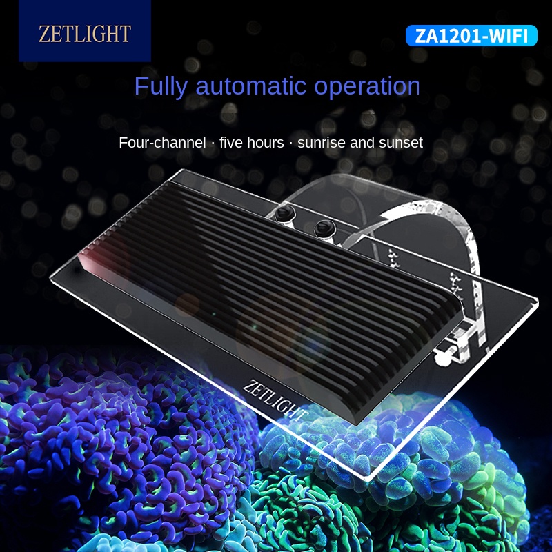 Aquarium Blue Marine Reef - ZETLIGHT ZA-1201AI LED light coral grow