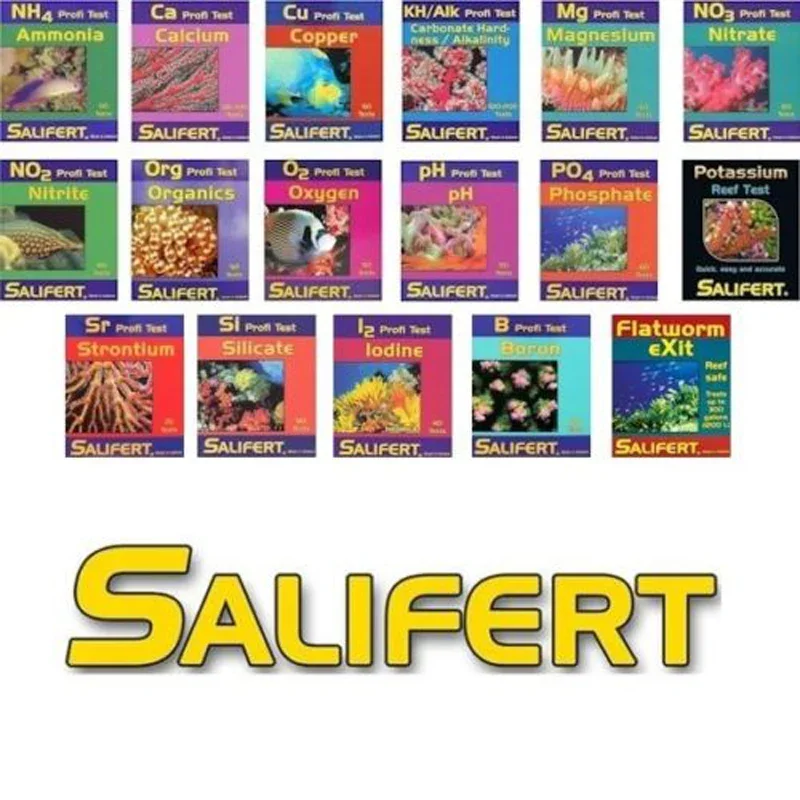 Marine Aquarium Test Kit - Salifert Test kit Ca calcium Cu