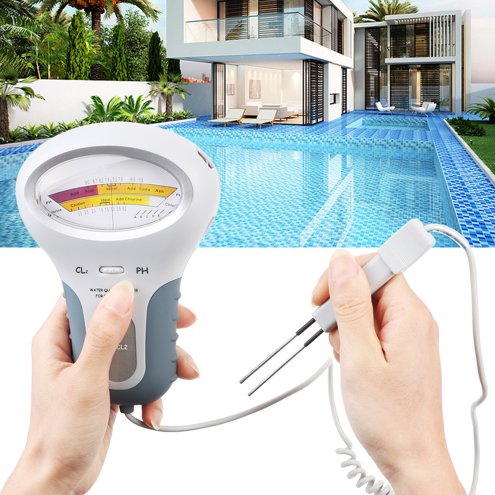 Marine Aquarium Test Kit - 2 in 1 PH Chlorine Meter