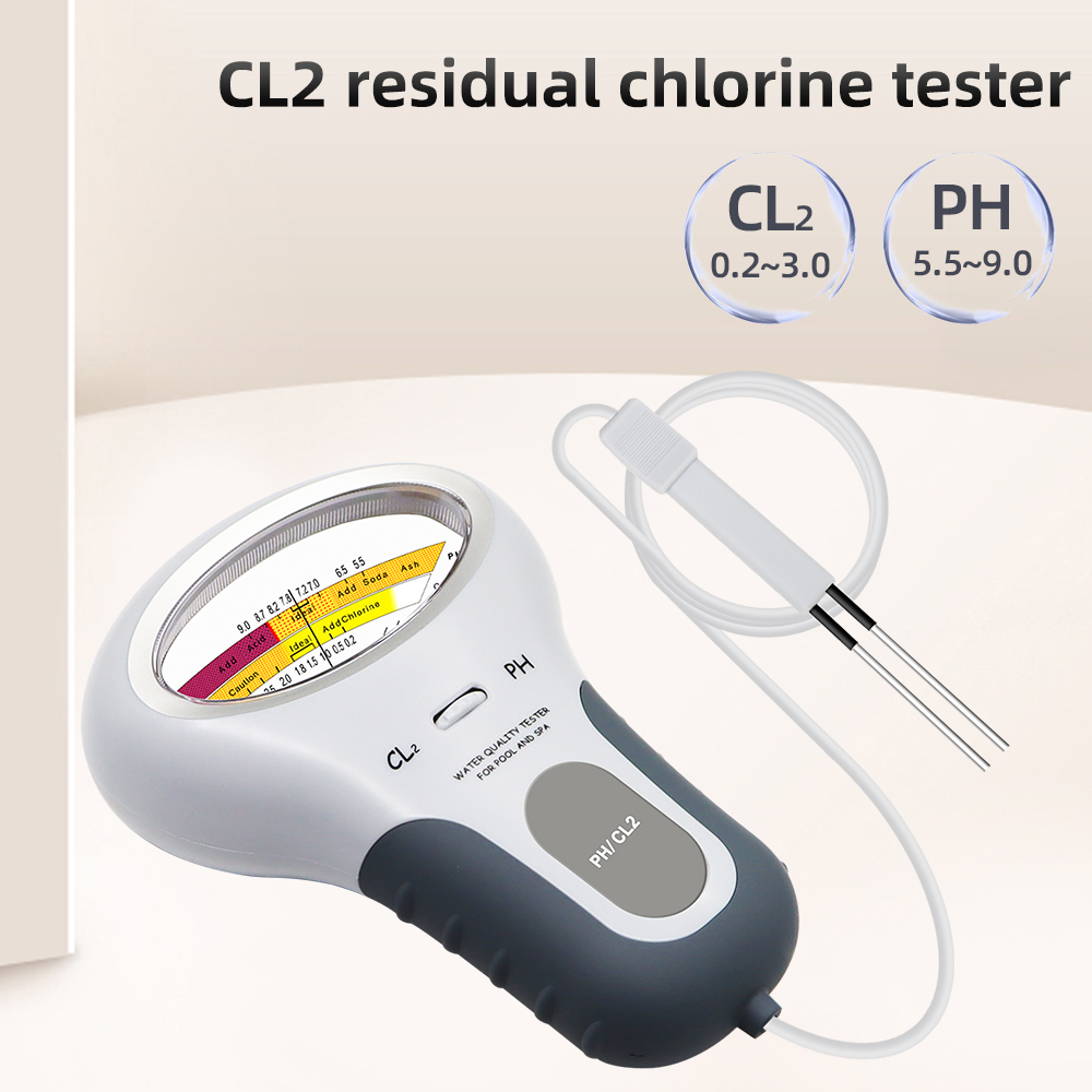 Marine Aquarium Test Kit - 2 In 1 Chlorine Detector PH