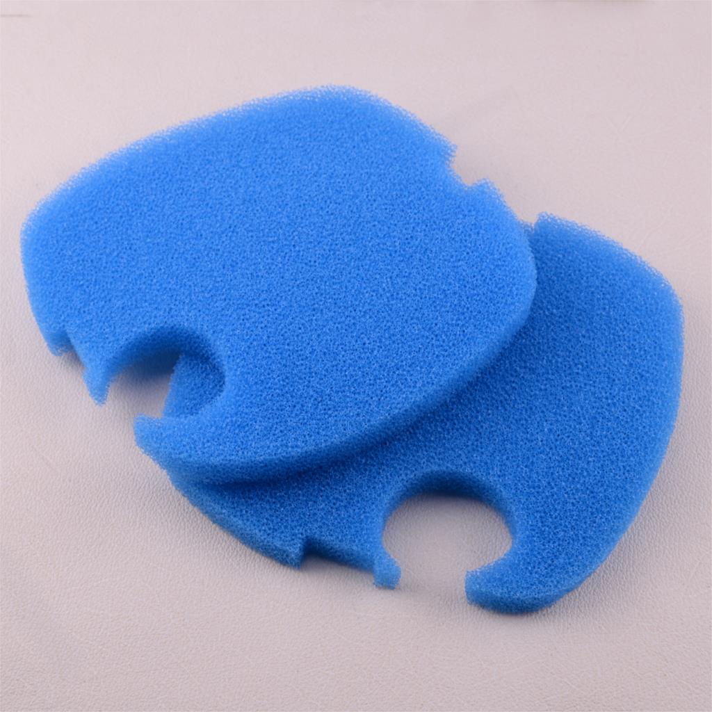 Marine Aquarium Return Pump - LETAOSK 2Pcs Blue Aquarium Filter Pad