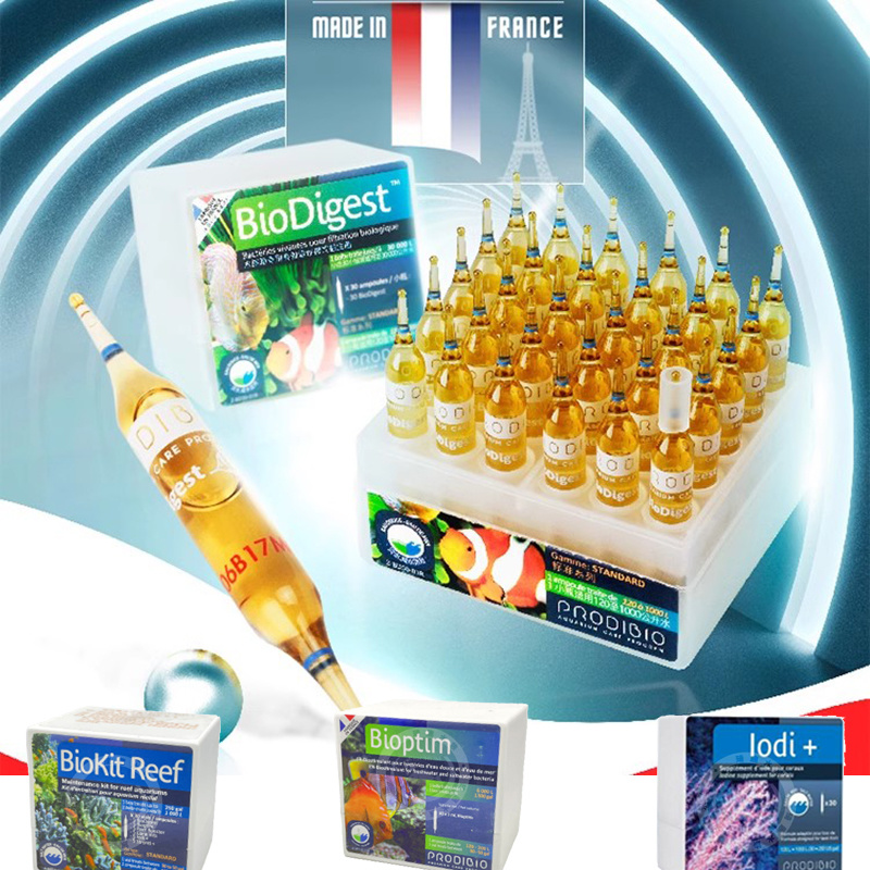 Marine Aquarium Test Kit - Fish Tanks PRODIBIO BIODigest BIOVert Bioptim