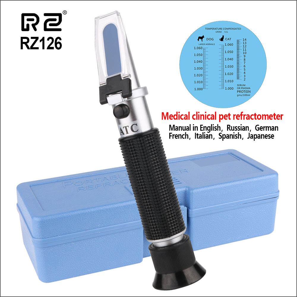 Marine Aquarium Refractometer - RZ 3-in-1 Animal Clinical Refractometer Handheld