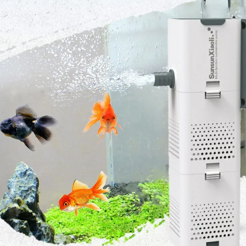 Marine Aquarium Nano - 3 In 1 Aquarium Filter Pump
