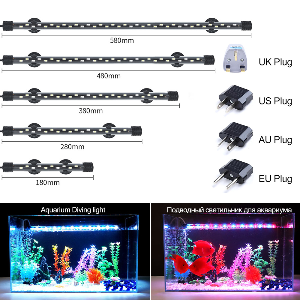 Marine Aquarium Nano - 90-260V Aquarium Light LED Waterproof Fish