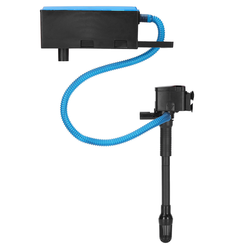 Marine Aquarium Overflow Box - 3in1 Top Filter Aquarium Submersible Pump
