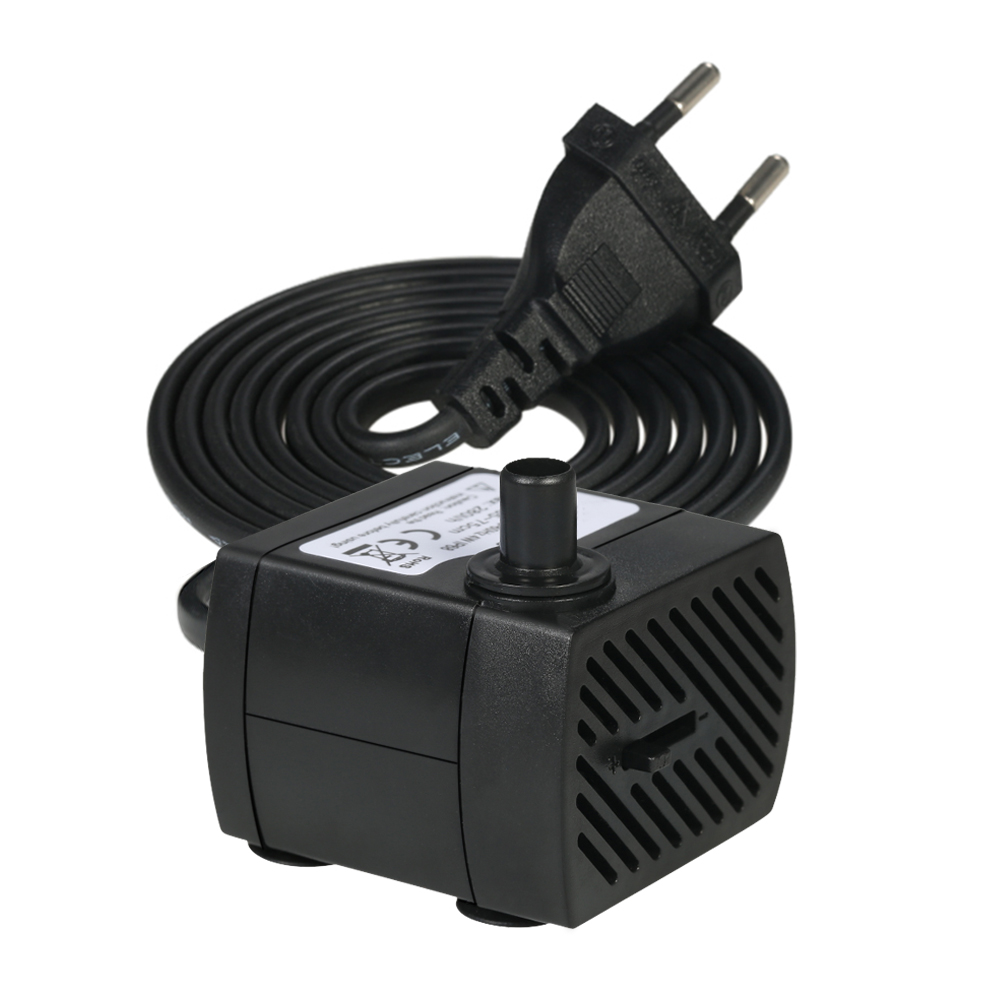 Marine Aquarium Return Pump - 180L/H 2.5W Submersible Water Pump for