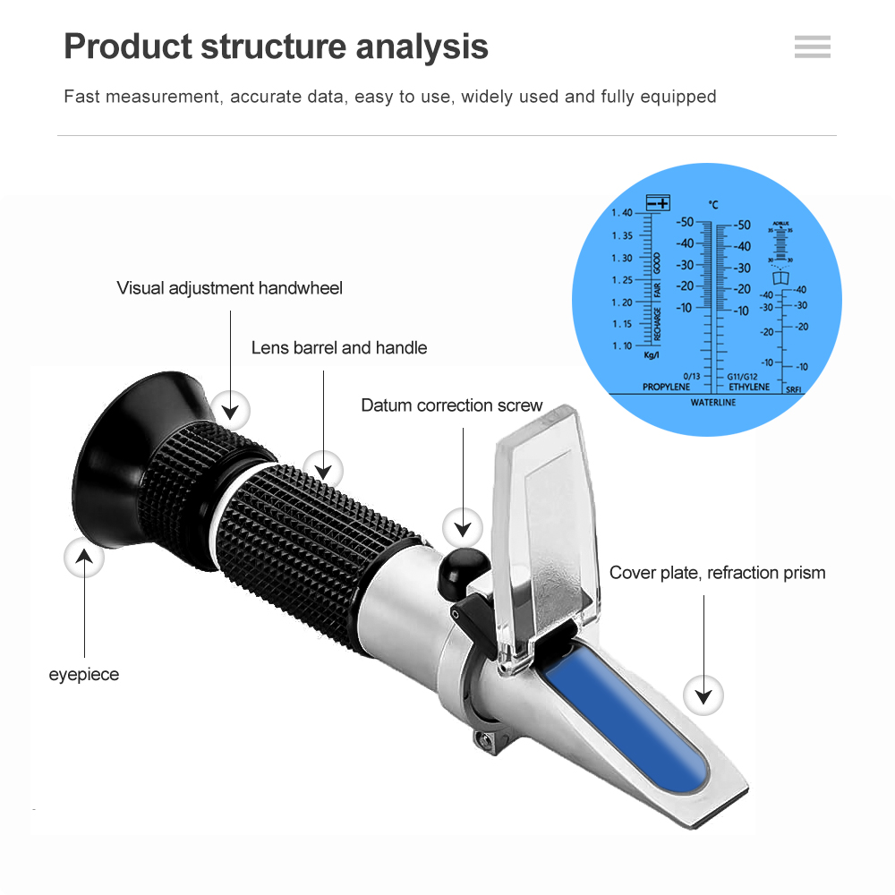 4 in 1 Car Antifreeze Refracto - Marine Aquarium Refractometer 评论和价格