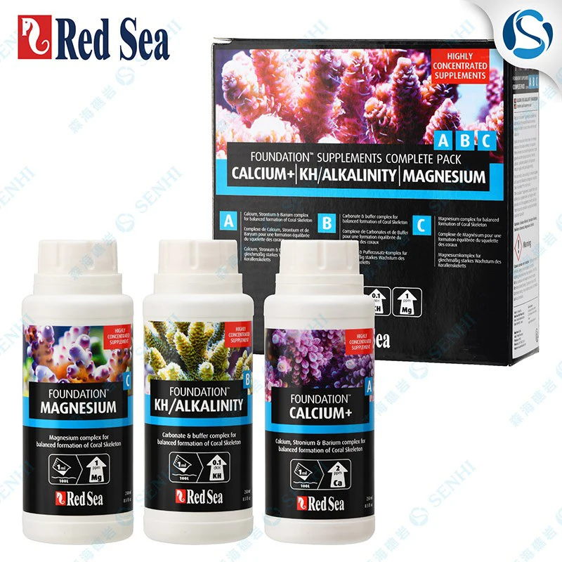 Red Sea Foundation ABC Supplem - Marine Aquarium Test Kit 评论和价格