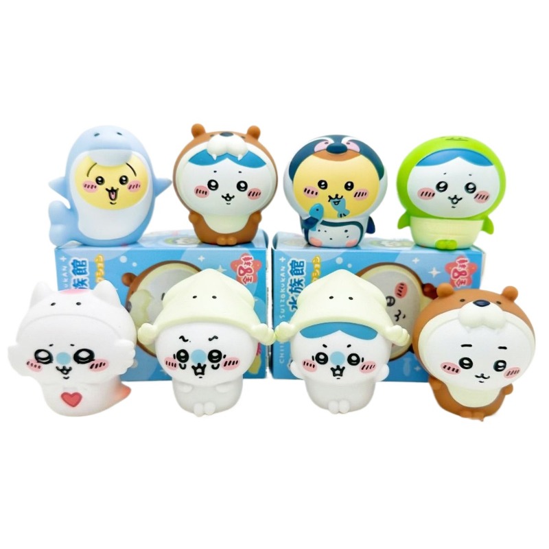 8pcs/Box Kawaii Chiikawa Aquar - Marine Aquarium & Regional Centre Reviews 评论和价格