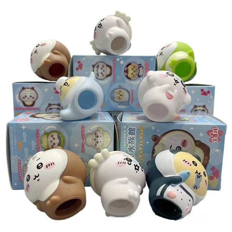 8pcs/Box Kawaii Chiikawa Aquar - Marine Aquarium & Regional Centre Reviews 评论和价格