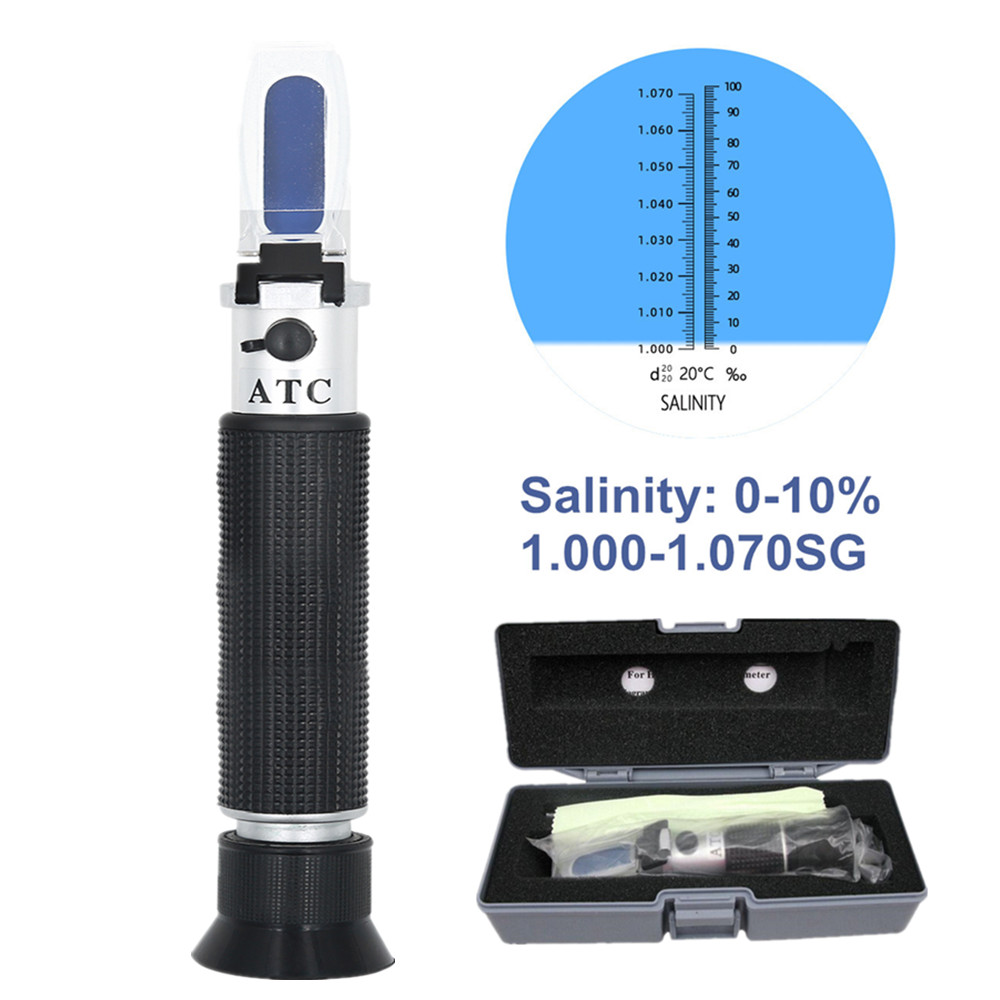 Handheld Salinity Refractomete - Marine Aquarium Refractometer 评论和价格