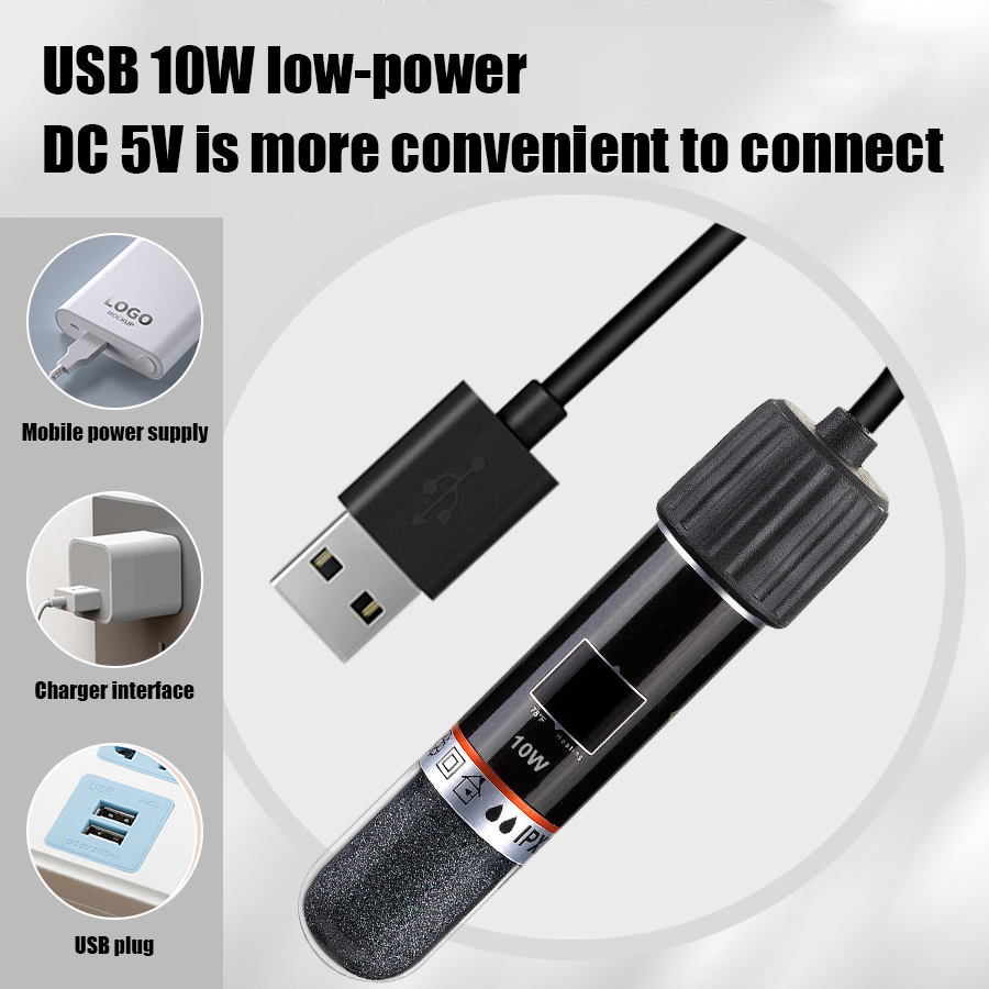 USB Mini Aquarium Heating Rod  - Marine Aquarium Nano 评论和价格
