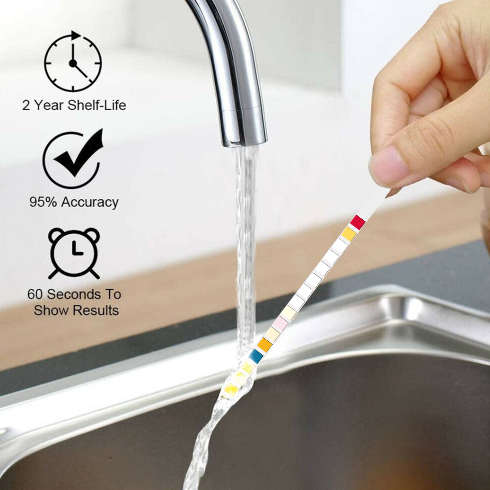 Yieryi 16 in 1 Water Test Stri - Marine Aquarium Test Kit 评论和价格