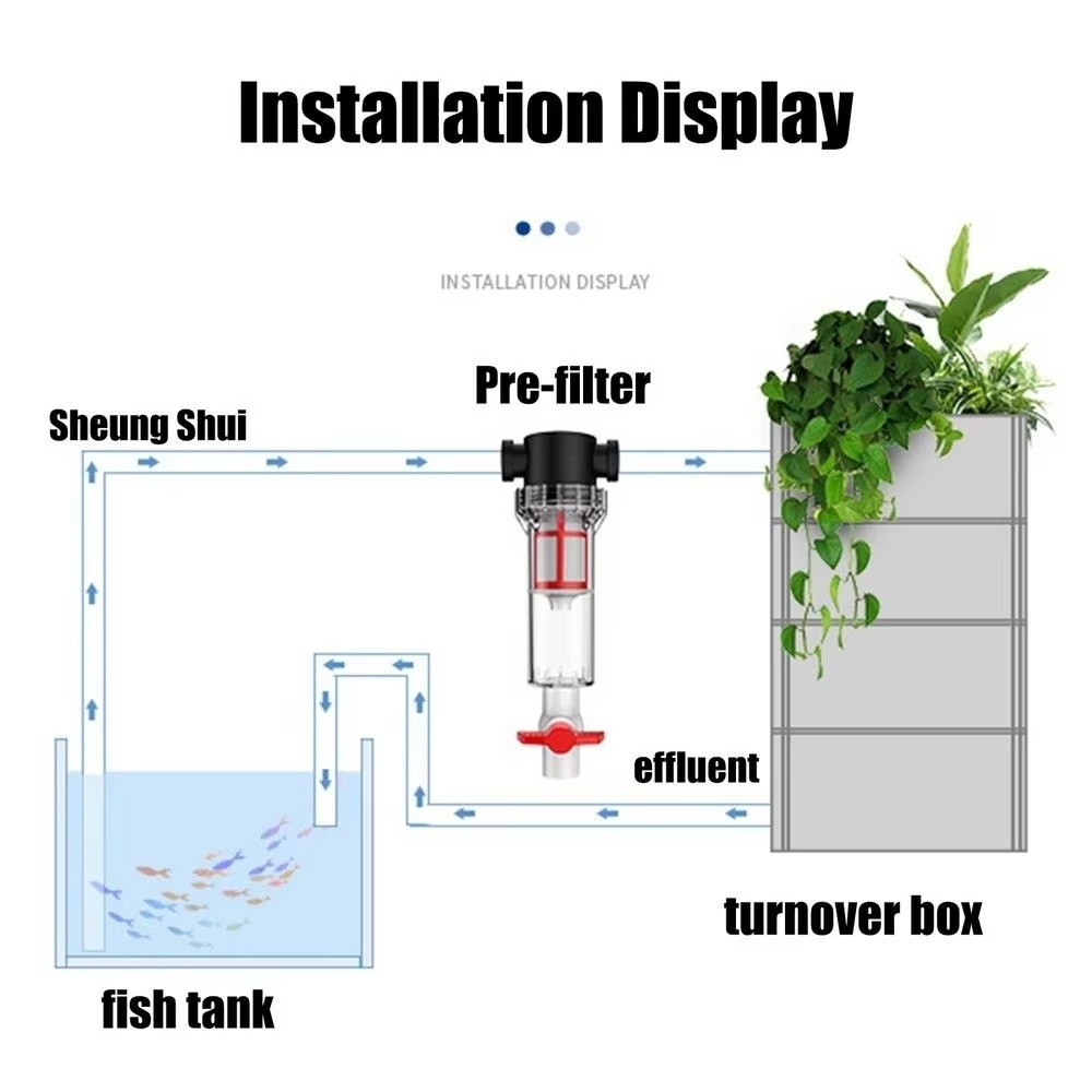 1/2 3/4 Female Thread Aquarium - Marine Aquarium Overflow Box 评论和价格