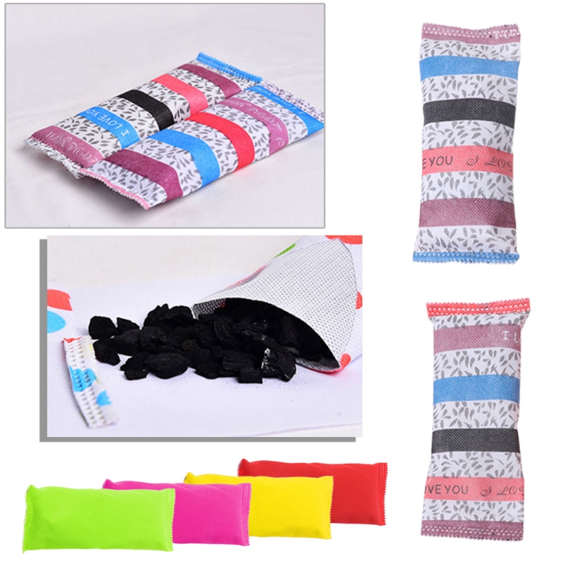 2Pcs Bamboo Charcoal Bag Smell - Activated Carbon Bag 评论和价格