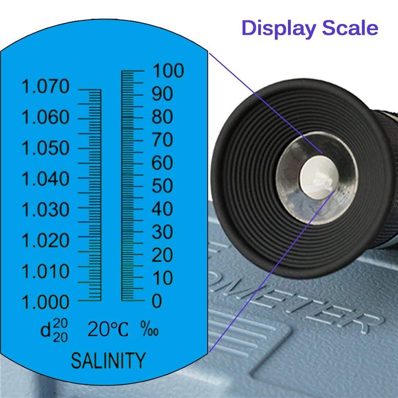 2X Salinity Refractometer For  - Marine Aquarium Refractometer 评论和价格