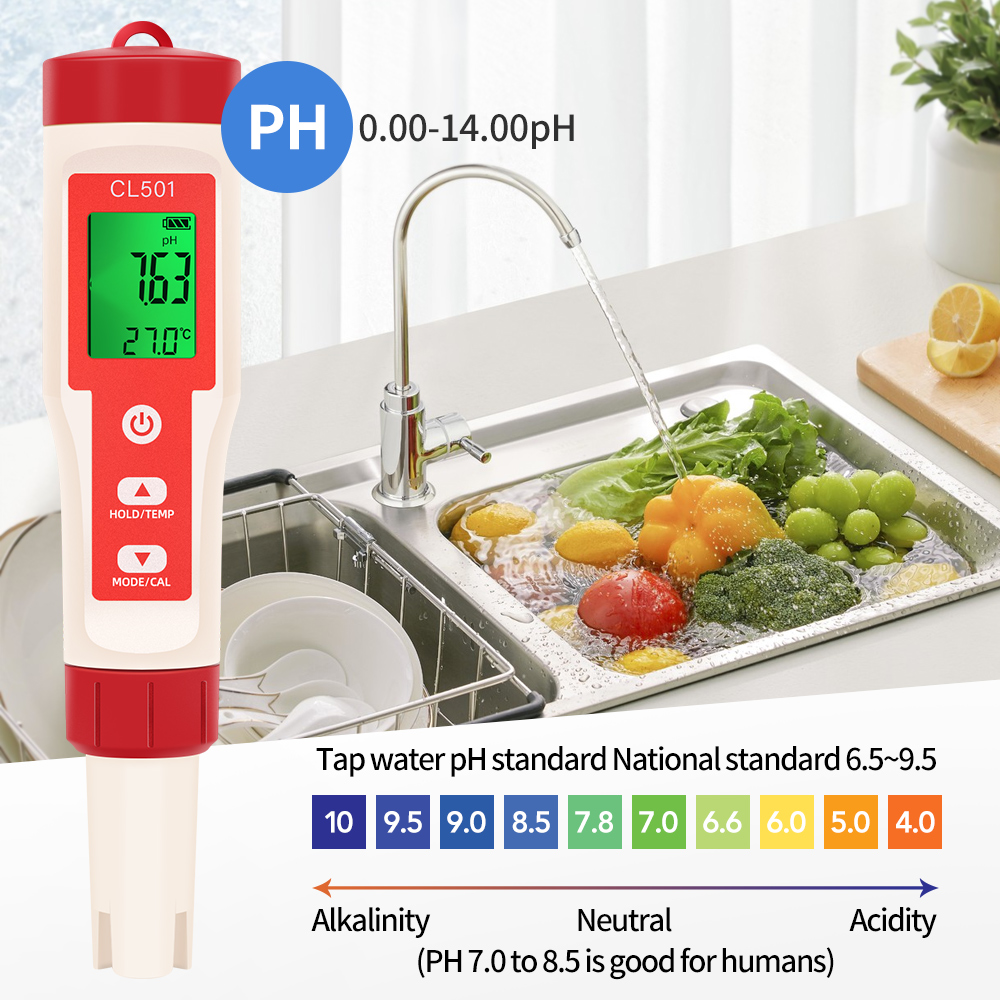 PH/CL2/H2/ORP/Temperature Mete - Marine Aquarium Test Kit 评论和价格
