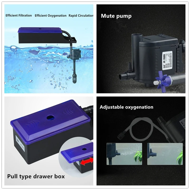 Sunsun 220V JS- aquarium filte - Marine Aquarium Overflow Box 评论和价格
