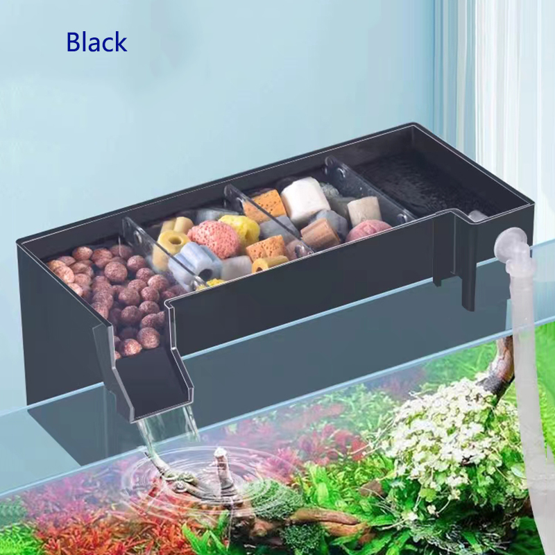4 in 1 Fish Tank External Filt - Marine Aquarium Overflow Box 评论和价格