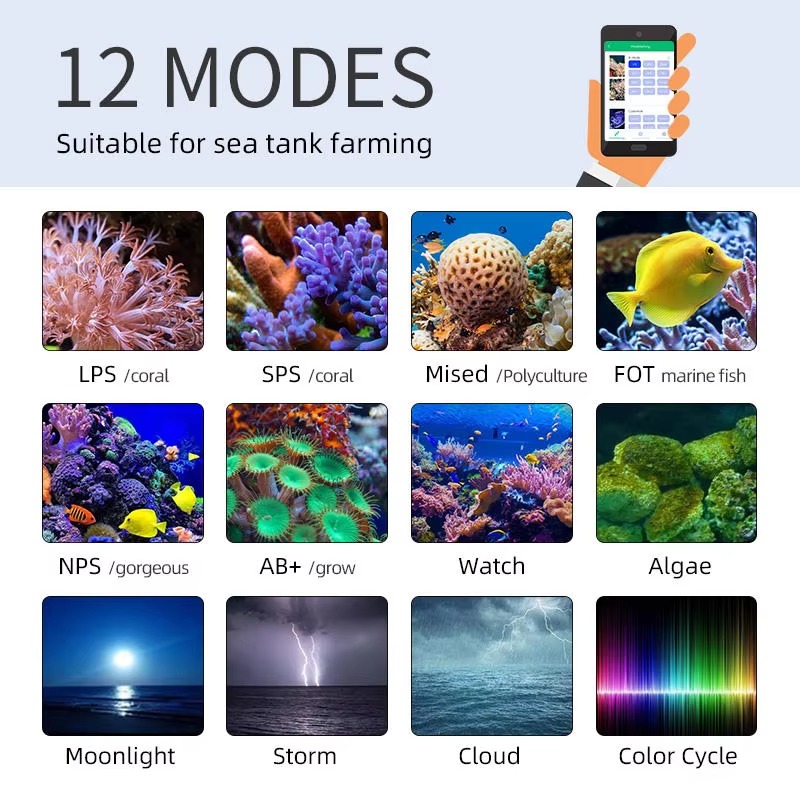 Week AQUA Z250/Z400 Sea LED Re - Aqua Marine Tank 评论和价格