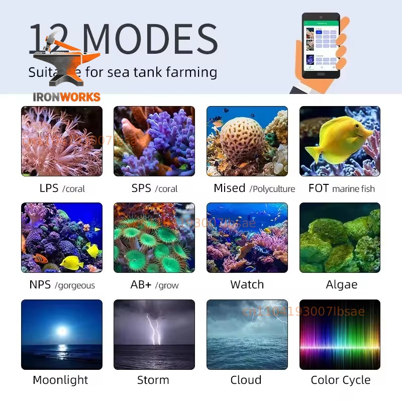 Z400 120W Aquarium Marine Cora - Aquarium Blue Marine Reef 评论和价格