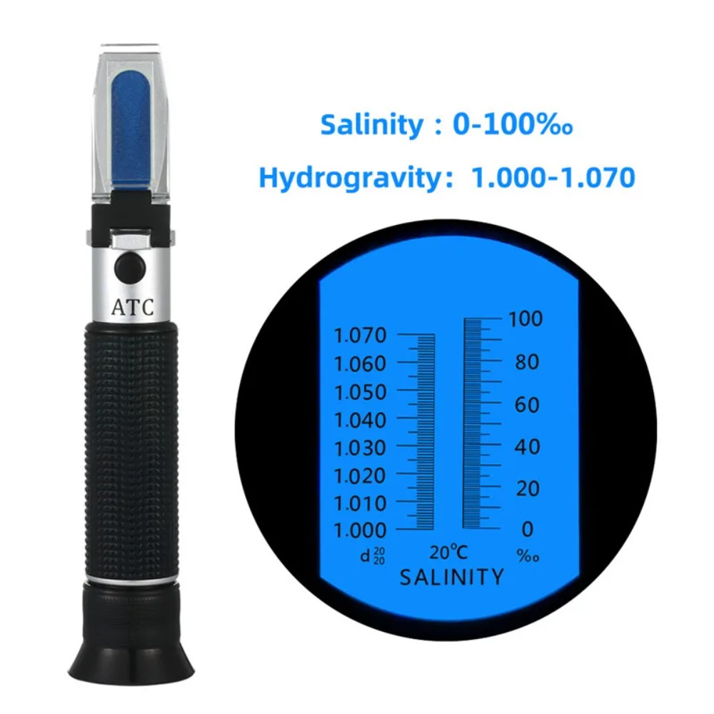 Handheld Aquarium Refractomete - Marine Aquarium Refractometer 评论和价格