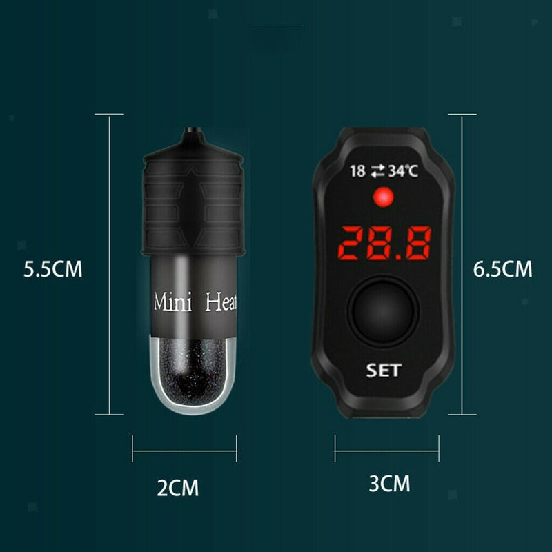 Mini Aquarium Fish Tank Heater - Marine Aquarium Nano 评论和价格