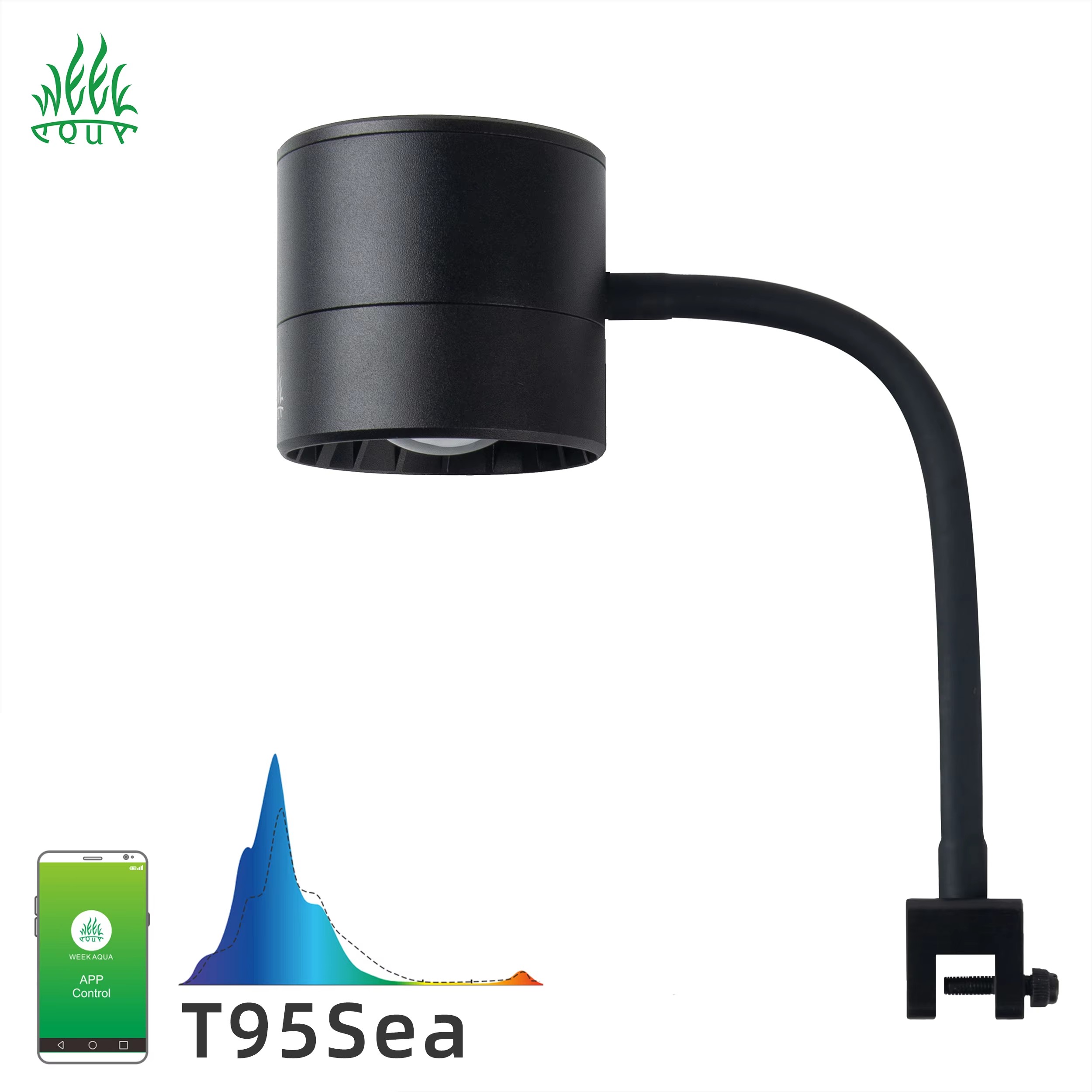 WEEK AQUA Aquarium Light Manuf - Aqua Marine Tank 评论和价格