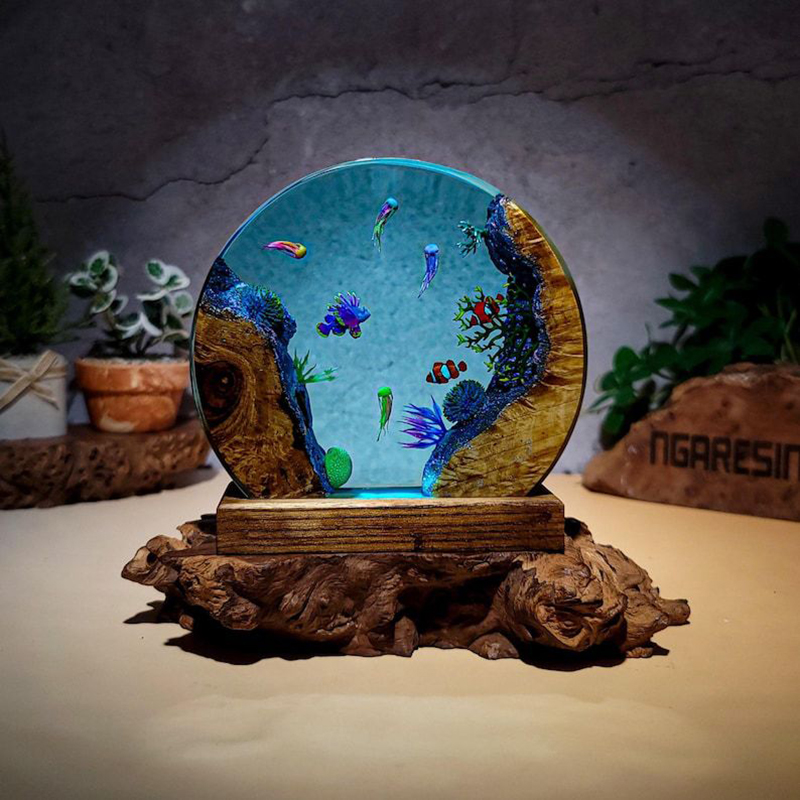 Ocean Aquarium Organism Resin  - Aquarium & Marine Science Center 评论和价格
