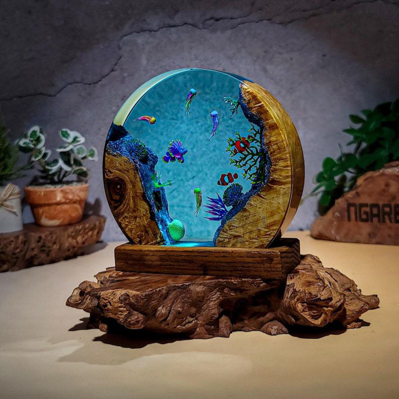 Ocean Aquarium Organism Resin  - Aquarium & Marine Science Center 评论和价格