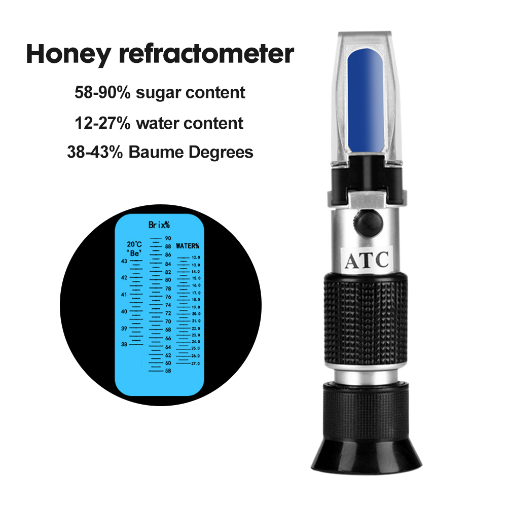 3 in 1 Handheld Honey Refracto - Marine Aquarium Refractometer 评论和价格
