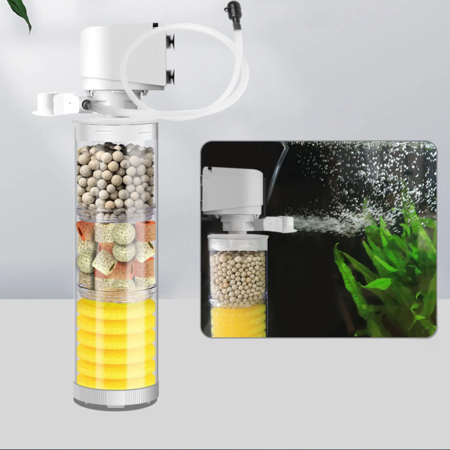 220V 50Hz Silent Filter for Aq - Marine Aquarium Water 评论和价格