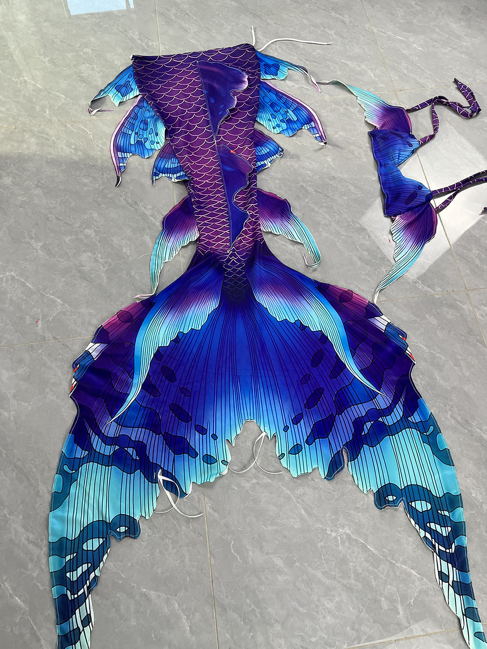 Colorful Dreamy Mermaid Tail A - Aquarium & Marine Science Center 评论和价格