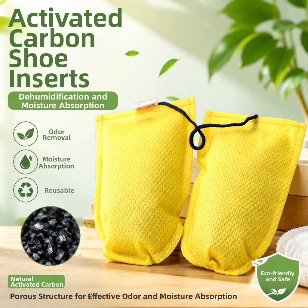 Bamboo Charcoal Shoe Inserts A - Activated Carbon Bag 评论和价格