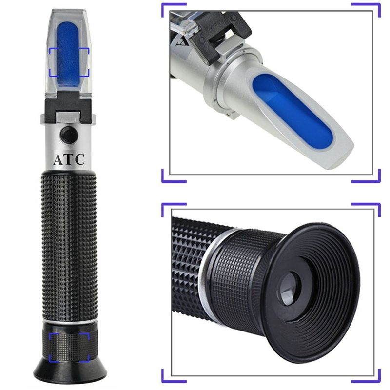 A84E-2X Salinity Refractometer - Marine Aquarium Refractometer 评论和价格