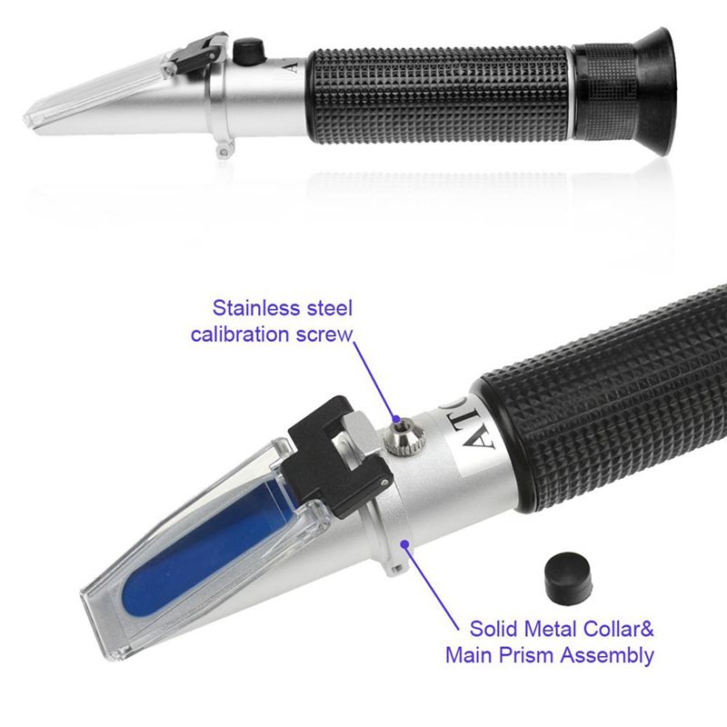 A84E-2X Salinity Refractometer - Marine Aquarium Refractometer 评论和价格