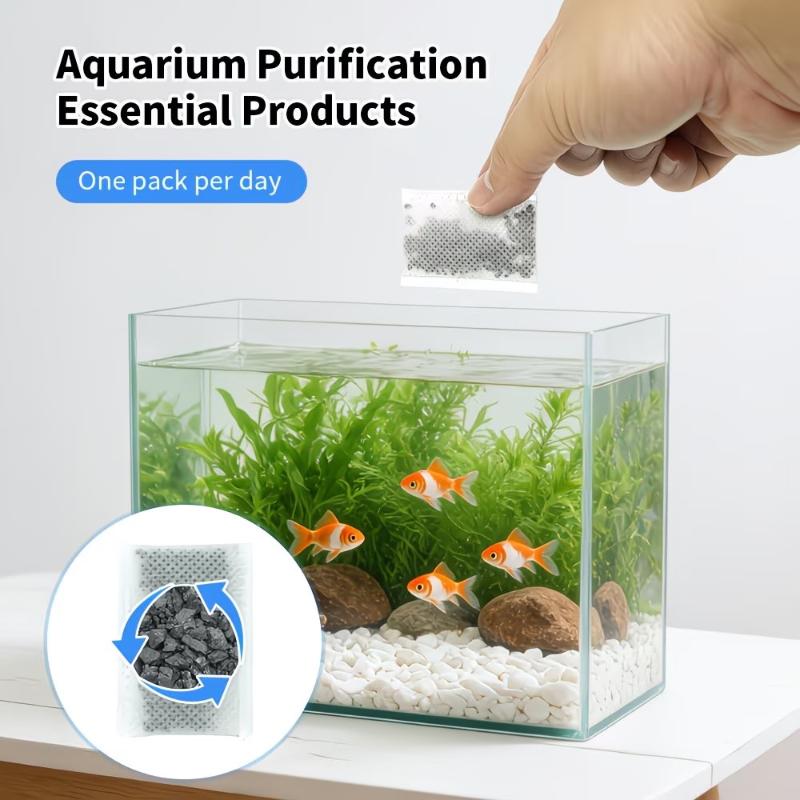 10/20/40Pcs Fish Tank Activate - Activated Carbon Bag 评论和价格