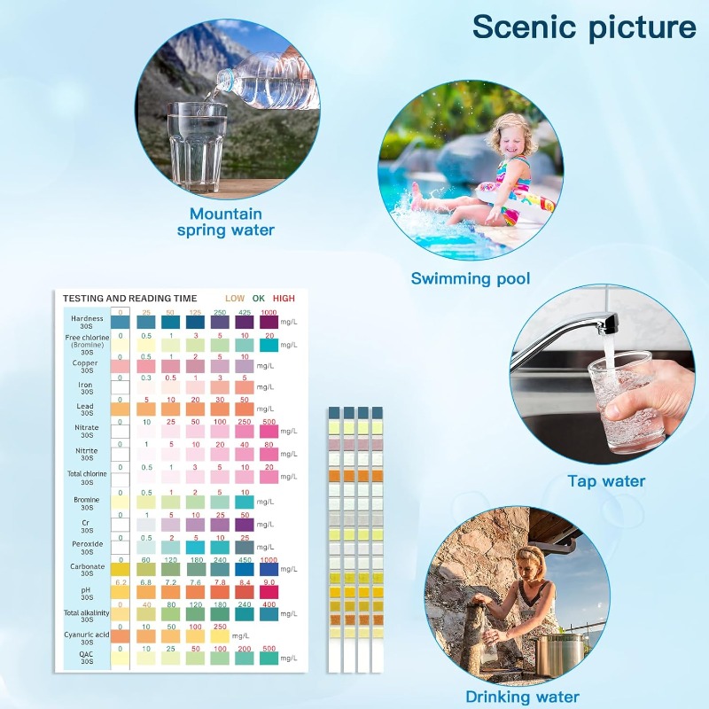 Aquarium Test Strips Freshwate - Marine Aquarium Test Kit 评论和价格