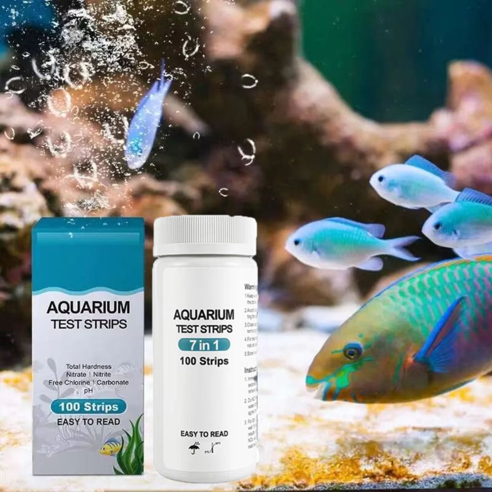 7 in 1 100Pcs Aquarium Test St - Marine Aquarium Test Kit 评论和价格