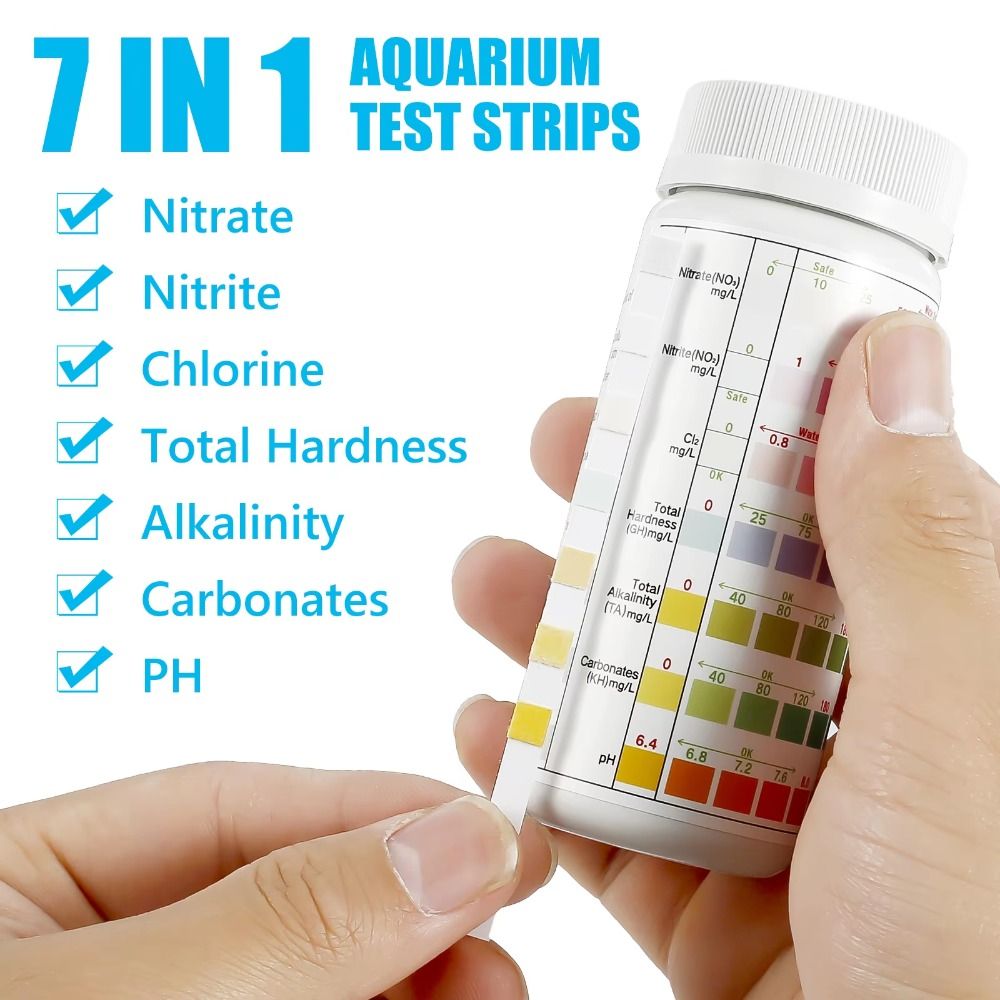7 in 1 100Pcs Aquarium Test St - Marine Aquarium Test Kit 评论和价格