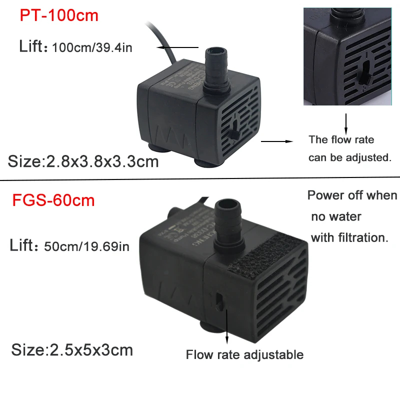 USB Aquarium Submersible Water - Marine Aquarium Water 评论和价格