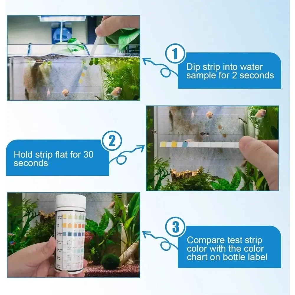 Aquarium Test Strip  PH Qualit - Marine Aquarium Test Kit 评论和价格