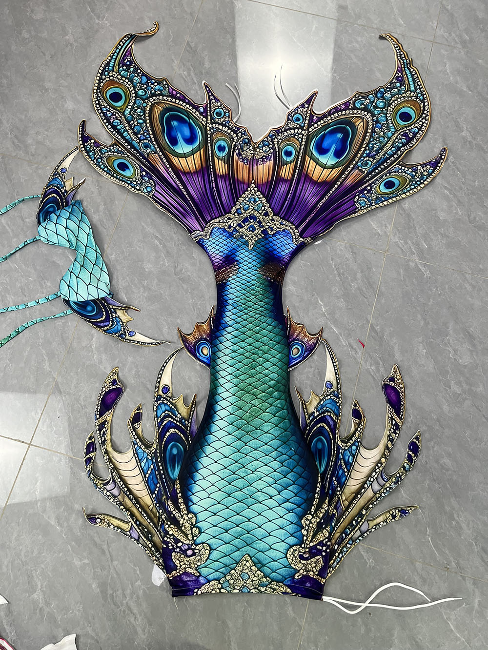 New Pattern Mermaid Tail Merma - Aquarium & Marine Science Center 评论和价格